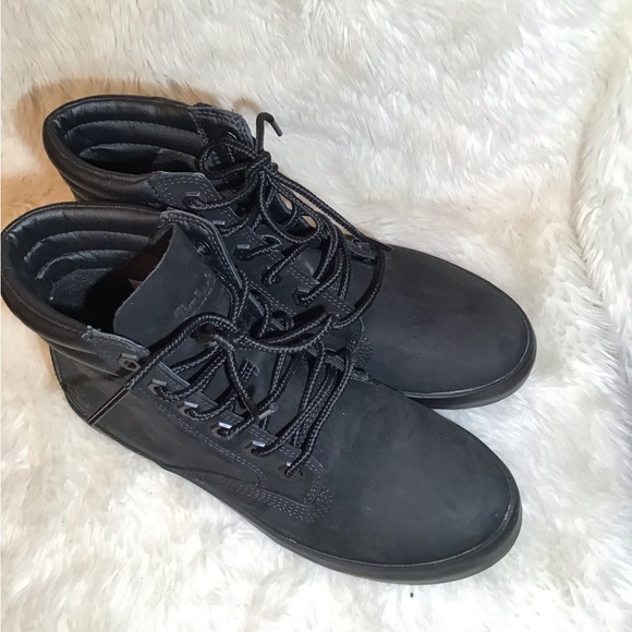 Timberland ortholite black leather boots size 7 - Picture 5 of 6